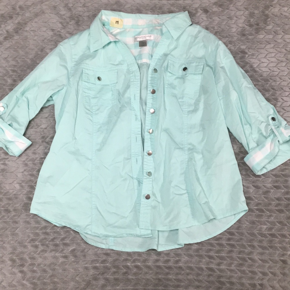 Light Blue Blouse